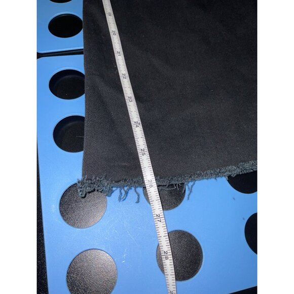 Frame Denim Le Crop Mini Boot Raw Hem Cropped Flare Jeans in Blackthorn 29 - Picture 10 of 12